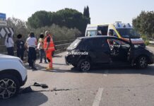 Scontro tra tre auto: 2 feriti al S. Giacomo di Monopoli, 1 al Di Venere