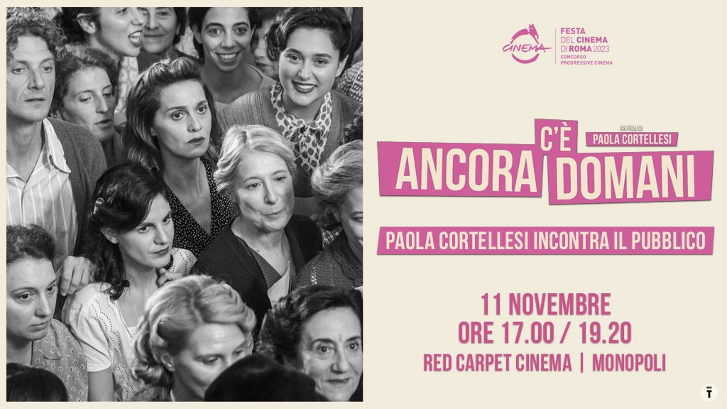 Paola Cortellesi arriva a Monopoli. "C'è ancora domani" al Red Carpet