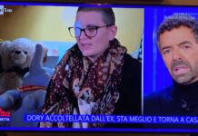 Dory a ‘La vita in diretta’: “Ho oltre l’80% del corpo con tagli. Mentre mi colpiva pensavo al bambino”