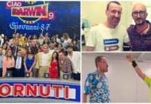Monopoli, Francesco Ferretti a “Ciao Darwin” con Bonolis. Venerdì sfida “Cornuti-Amanti”