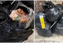 Monopoli, sacchi neri non ritirati: rifiuti in strada: “Non sono conformi, puoi migliorare”