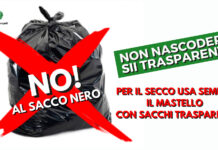Monopoli, rifiuti: no al sacco nero per l’indifferenziato. Annese: “Intensifichiamo i controlli”