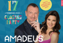 Dopo Sanremo, Amadeus e Giovanna al closing party del Carnevale di Putignano