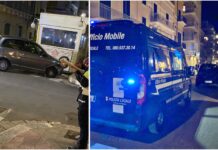 Monopoli, scontro all’incrocio tra due auto in pieno centro