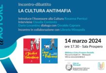 Monopoli, “La cultura antimafia” con Dario Levantino. Domani appuntamento in Rendella