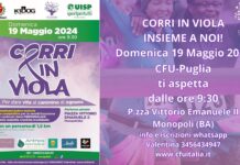 Monopoli, il 19 maggio “Corri in viola”, camminata con amici a quattro zampe per sensibilizzare sulla fibromialgia