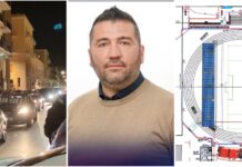 Monopoli, caroselli in piazza per la salvezza. E Laneve posta il progetto di una nuova tribuna