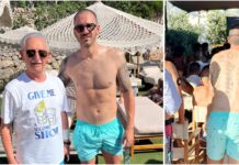 Monopoli, Leonardo Bonucci al mare: vede in spiaggia Italia-Svizzera