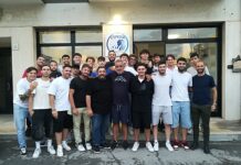 Esperia Monopoli, si festeggia dopo la vittoria nei playoff. Ora si punta al salto di categoria