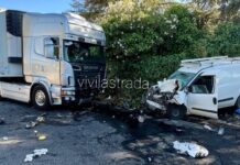 Scontro frontale tra mezzi: ferito in urgenza al San Giacomo di Monopoli