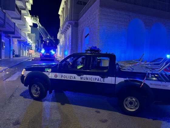 polizia locale transenne