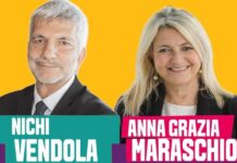 Europee, stasera a Monopoli Nichi Vendola e la candidata Anna Grazia Maraschio