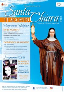 locandina Santa Chiara
