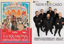 Monopoli, altri concerti di piazza: a settembre Terraross e Neri per caso