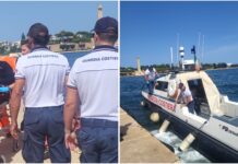 Componente dell’equipaggio finisce in mare, motovedette anche da Monopoli. Ritrovato dopo un giorno