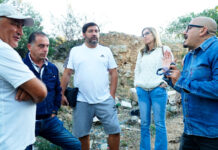 Discarica a Torre Incina, sopralluogo di Legambiente con gli assessori all’ambiente di Monopoli e Polignano
