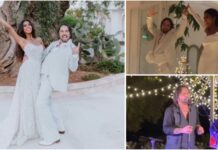 Francesco Sarcina e Nayra Garibo sposi, il sì in masseria tra gli ulivi della Puglia