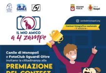 Premiazione dell’edizione 2024 del contest fotografico “Il mio amico a 4 zampe” del Canile di Monopoli