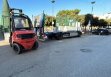 Monopoli, preparativi in corso per lo show di Capodanno. La piazza come un grande palcoscenico