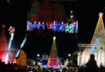 Si danza in cielo a Monopoli, il Natale parte con un tocco di magia