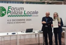 Polizia Locale, il Comando di Monopoli premiato al Forum di Bergamo