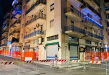 Monopoli, caduta calcinacci: tra via Veneto e via Valente tratti chiusi al transito veicolare e pedonale