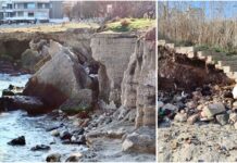 Monopoli, nuovo crollo a Cala Verdegiglio. Brescia: “Se non si interviene, bye bye turismo”