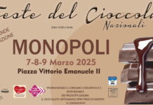 Monopoli più dolce: il 7, 8 e 9 marzo la festa del cioccolato in piazza
