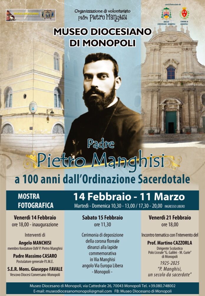 manifesto 100 anni p. Pietro
