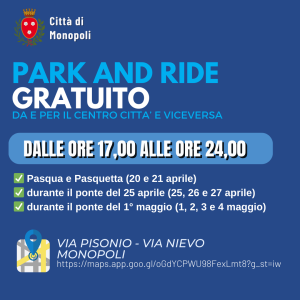 PARK AND RIDE 2025