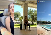 Fedez e Clara in masseria tra sport e relax. Stasera l’esibizione con “Scelte stupide”