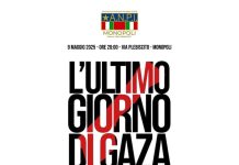 “L’Ultimo Giorno di Gaza”, l’Anpi Monopoli a sostegno della popolazione palestinese