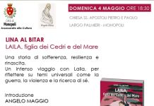 “Laila, figlia dei Cedri e del Mare” a Monopoli la presentazione del libro della “libarese” Lina Al Bitar
