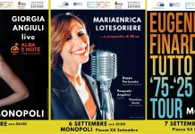 Angiuli, Lotesoriere e Finardi a Monopoli: ecco i concerti di settembre