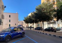 Monopoli, Ina Casa: strisce blu e bianche con disco orario dal 16 maggio