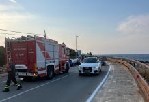 Monopoli, principio di incendio al Capitolo: Polizia Locale e Vigili del Fuoco in azione