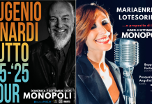 Monopoli, fine settimana in musica: Finardi e Lotesoriere in piazza XX Settembre
