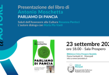 “Parliamo di pancia”, in Rendella la presentazione del libro del prof. Antonio Moschetta