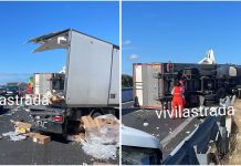 Scontro camion-furgone: bloccata la Statale 16