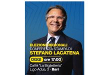 Lacatena rompe il silenzio: “Oggi terrò una conferenza: come argomento le prossime elezioni regionali”