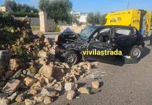 Monopoli, incidente mortale in auto: perde la vita 60enne