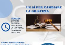 Referendum, “un sì per cambiare la Giustizia”: oggi un incontro all’Impalata