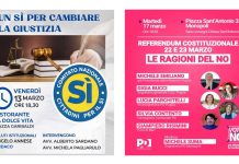Monopoli verso il Referendum sulla Giustizia, gli incontri per il Sì e per il No