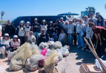 Monopoli, rimossi 630 Kg di rifiuti a Cala Susca: restituito decoro alla costa