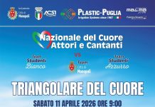 L’11 aprile il Triangolare del Cuore – Festa dello Sport