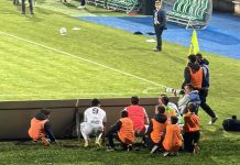 Monopoli-Foggia, Laneve: “Che tristezza vedere i miei ragazzi nascondersi”. La Lega Pro: “Comportamenti non tollerabili”