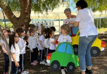 Monopoli, “Non io, ma noi”: il rispetto delle regole della strada inizia tra i banchi di scuola
