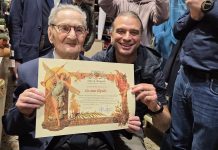 Cosimo Aprile compie 106 anni: è “Gèghèniddè” il più anziano di Monopoli
