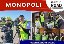 On the Road a Monopoli: 10 ragazzi sul campo con la Polizia Locale