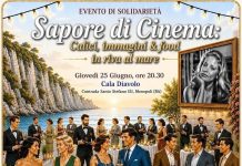 “Sapore di Cinema”: il 25 giugno una serata di solidarietà sotto le stelle a Cala Diavolo